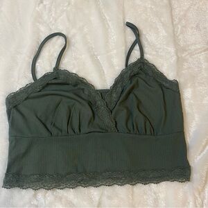 SHEIN Green and Black Cropped Tank Bundle